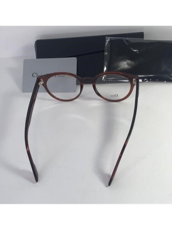 New Authentic Dior Ladies Tortoise Aviator/Pilot Eyeglass Frames DIORCD3 main image 10